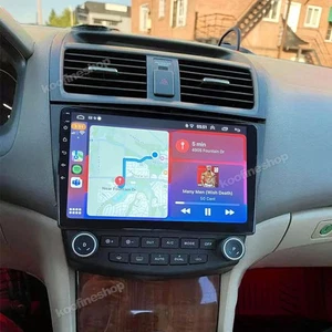 For Honda Accord 2003-2007 Android 15 Car Stereo Apple CarPlay Radio GPS FM WIFI - Picture 1 of 13
