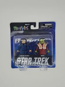Star Trek Minimates Series Two-Packs Captain Archer and Dolim - Picture 1 of 2