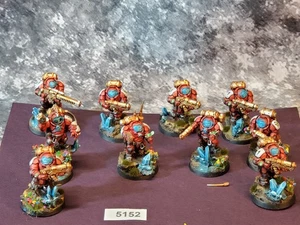 Warhammer 40k Leagues of Votann Hearthkyn Warriors Painted NOS TPJM - Picture 1 of 9