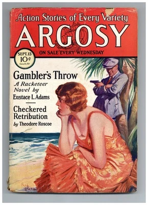 Argosy Part 4: Argosy Weekly Sep 13 1930 Vol. 215 #2 VG- 3.5 - Image 1 of 3