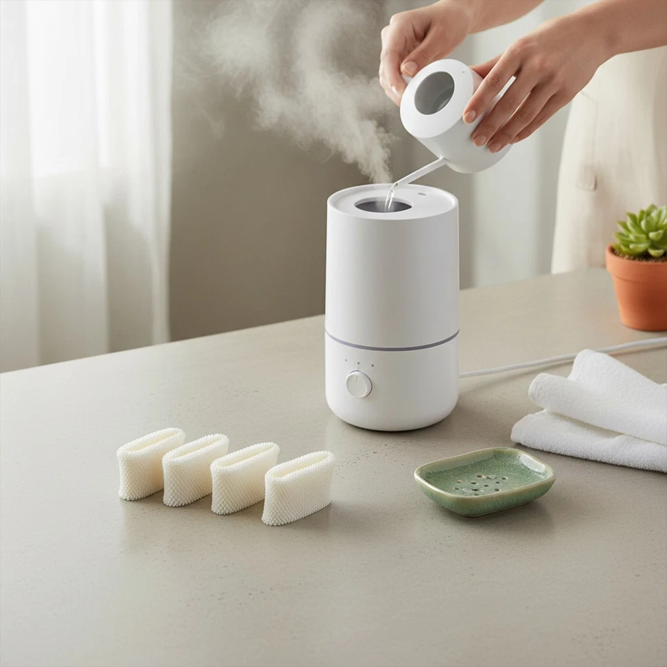 High Efficiency 4PC Filter Replacement for Honeywell HCM890 Series Models - Image 1 of 4