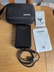 Polaroid Zip Mobile Photo Printer Bluetooth Portable Rechargeable ZINK hard case - Picture 1 of 11