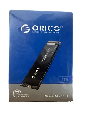 ORICO M.2 2280 SATA SSD- Y20m,2TB Internal M.2 SSD with B+M Key for computer - Image 1 of 4