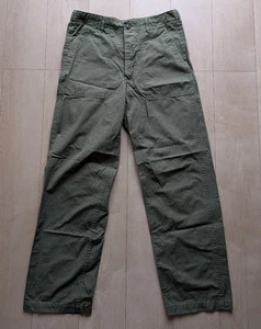 orSlow Fatigue Pants Medium Olive 30 inches - Picture 1 of 3