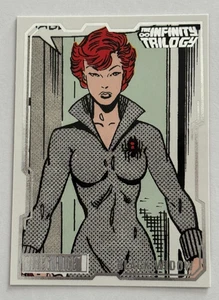 2023 UD Marvel Allegiance The Infinity Trilogy #32 Black Widow - Picture 1 of 2