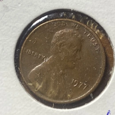 1977 Penny Error No mint mark - Image 1 of 3