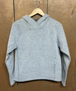 Sudadera con Capucha Salomon Adulto Talla Grande Gris Pullover Informal Para Mujer’s - Imagen 1 de 8