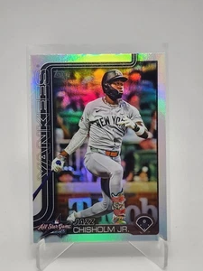 Topps Update Series 2025 #ASG-42 Jazz Chisolm Jr Rainbow Foil All-Star Game - Foto 1 di 2