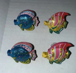 Juego de 12 perillas de manija de gabinete de cerámica para decoración de pesca nuevo A - Imagen 1 de 5