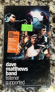 Dave Matthews Band - Listener Supported (VHS, 2000) New Sealed Promo - Picture 1 of 6