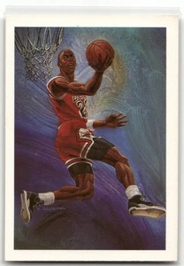 Michael Jordan 1990-91 Hoops #358 Chicago Bulls - Bild 1 von 2