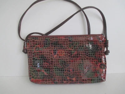 Bolsos de Colección de Pinky Genuino Piel de Serpiente Cuero de Reptil Bolso de Hombro Cartera Usado en Excelente Condición Foto 1 de 4