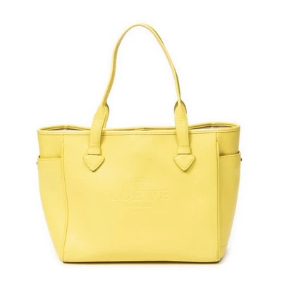 Bolso de hombro Loewe Heritage amarillo piel de becerro granulada Foto 1 de 4
