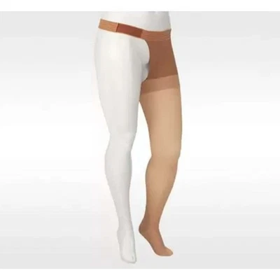 Acessório de quadril esquerdo alto coxa macia Juzo 20-30mmHg (bege) tamanho II (2) - Imagem 1 de 2