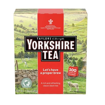 Taylors of Harrogate Yorkshire Red, 100 Tea Bags - Image 1 of 3