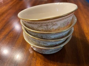 Lenox Castle Garden 5 1/4" Obst, Salatschüsseln neuwertig, 4er Set Made in USA - Bild 1 von 6