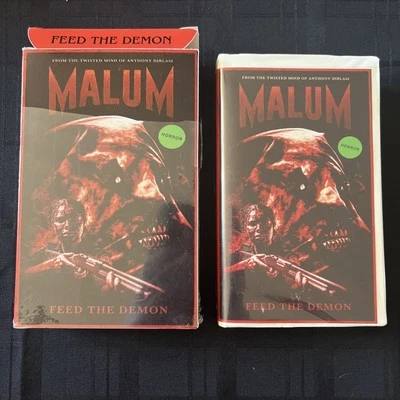 Malum Vhs Big Box Clamshell Horror Retro Release Video Rrv Limited Edition Tape - Image 1 of 4