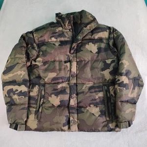 Old Navy Camo Puffer Jacket Men's Size- Small Camouflage Outdoors READ - Picture 1 of 8