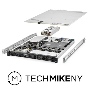 Dell PowerEdge R430 Server 3.20Ghz 8-Core 64GB RAM 2x 300GB 15K 3x 480GB SSD - Picture 1 of 5