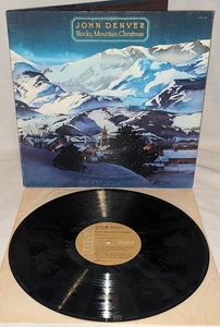 John Denver ROCKY MOUNTAIN CHRISTMAS gatefold RCA APL 1-1201 stereo lp 1975 - Picture 1 of 7