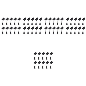  50 Paar Stecker Langlebig Typ Funktional USB Anti Port Stecker Abdeckung Stecker für (Schwarz - Bild 1 von 12