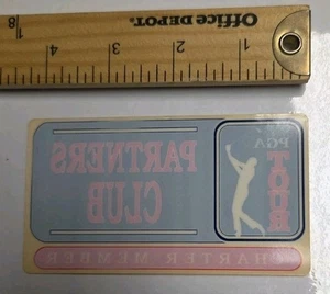 Fensteraufkleber PGA Tour Partners Club Charter Member - Bild 1 von 2