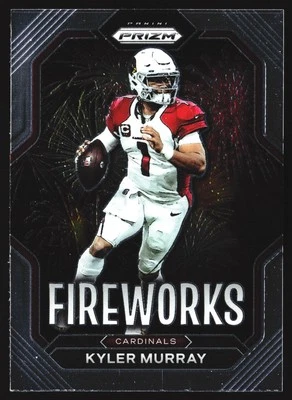 Kyler Murray 2022 Panini Prizm Fireworks Arizona Cardinals NFL Card No.F-6 - Image 1 of 2