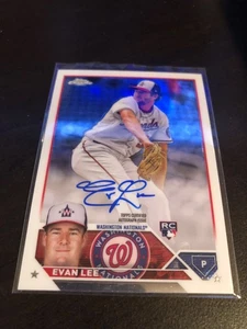 2023 Topps Chrome Update Series - Autographs Evan Lee #RA-EL (AU, RC) - Bild 1 von 2