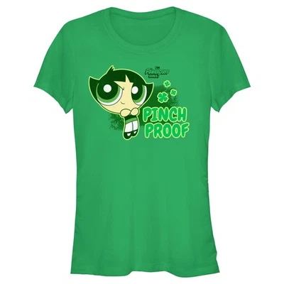 Junior's The Powerpuff Girls Pinch Proof Buttercup T-Shirt - Image 1 of 3