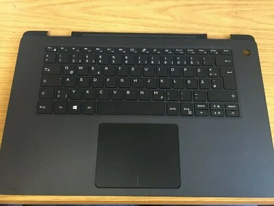 Dell XPS 9575 Palmrest+Touchpad+GERMAN Backlit Keyboard - 08NYCG (A71/C13) - Image 1 of 2