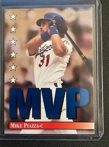 1993 Leaf Mike Piazza SP "MVP" CARD #7 HOF'er/LA DODGERS - Picture 1 of 10