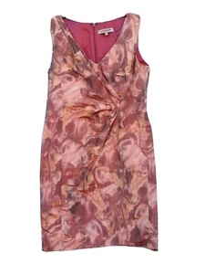 Jigsaw  Ladies Cocktail Dress Ruched Front Pencil Dress Party Ocassion Sz12 - Picture 1 of 9