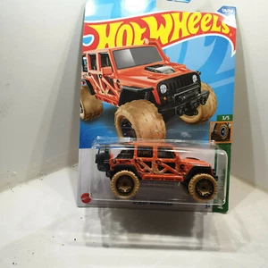Hot Wheels 2022 #126 '17 Jeep Wrangler Regular orange Treasure Hunt - Bild 1 von 3