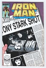 Iron Man #243 - "TONY STARK SHOT" - David Michelinie - Bob Layton Cover Art