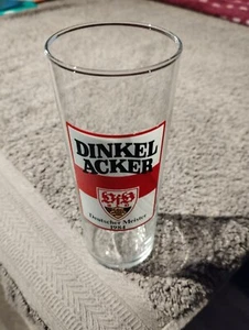 VfB Stuttgart "Dinkel Acker" - Deutscher Meister 1984, Glas, 13,7 cm hoch - Bild 1 von 3