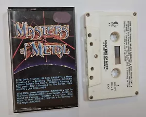 MASTERS OF METAL K-Tel Compilation 1984 Cassette Tape CrO2 - Bild 1 von 3