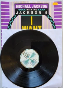 Michael Jackson With The Jackson 5 - I Want You Back '88 Remix 12" Vinyl Record - Picture 1 of 14