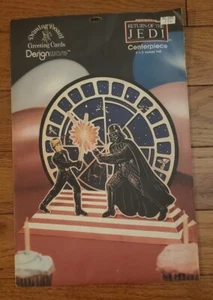 1983 TAVOLO DA DISEGNO VINTAGE SIGILLATO STAR WARS IL RITORNO DELLO JEDI CENTROTAVOLA - Foto 1 di 2