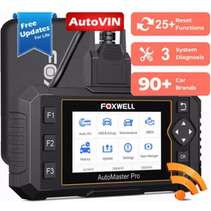Foxwell NT650 Pro Bidirectional ABS SRS Car OBD2 Scanner Diagnostic Reset Tool - Picture 1 of 14