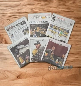 [NEUWERTIG] Vegas Golden Knights Stanley Cup Championship Zeitung 18.06.23 *UNGELESEN* - Bild 1 von 13