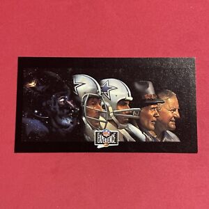 1992 NFL Experience #7 Super Bowl VI Roger Staubach Tom Landry Bob Lilly Cowboys