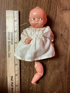Vintage Irwin Hard Plastic Doll Baby - Picture 1 of 8