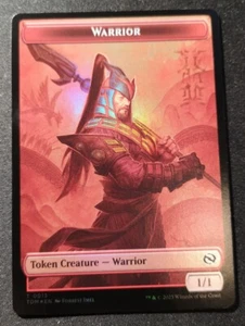 Warrior / Dragon Token - Foil - TDM - MTG - EN - NM - 0013/0011 - Picture 1 of 2