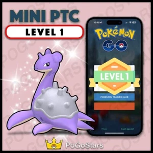 Pokémon Go - Shiny Lapras - Mini PTC LVL1 Livello 1 ✨Leggi Descrizione✨ - Foto 1 di 1