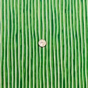 The Kesslers by Concord | Bichrome Green Stripe Quilting Fabric 1 yds. x 43 in. - Bild 1 von 5