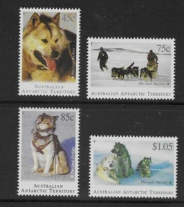 AUSTRALIAN ANTARCTIC TERRITORY 1984 DEPARTURE OF HUSKIES SG 104-107 MNH - Picture 1 of 1