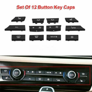 12 Tasti Pulsanti Aria Condizionata AC per BMW F01 F02 F06 F07 F10 F11 F12 F13 - Picture 1 of 8