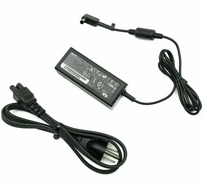 Adaptador de CA 19V 2.37A Original Acer A13-045N2A Cargador de Portátil 45W 5.5x1.7mm Punta Foto 1 de 4