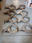 Kant Twist 6D 421 Welding C-Clamps Made in USA , LOT OF 8