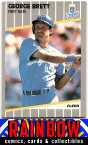 1989 Fleer #277 George Brett